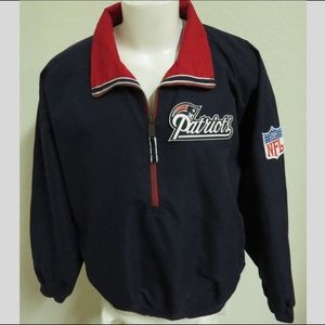 XL Patriots Pullover Men Polyester #20Q Jacket